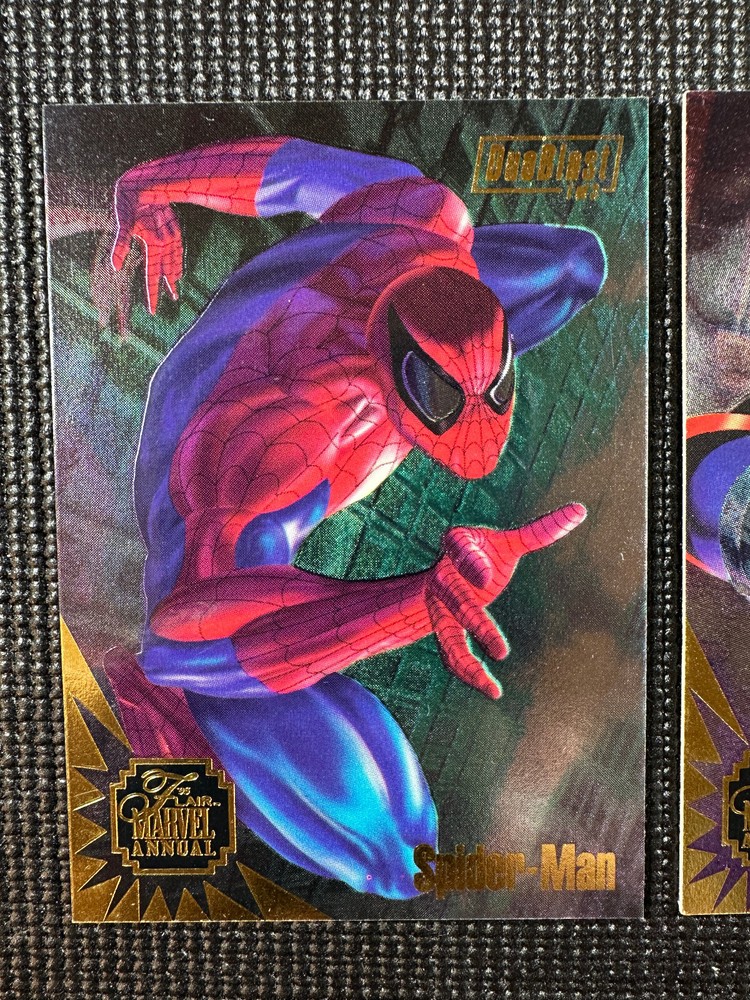 1995 Flair Marvel Annual - Duo Blast Insert Set - Pack Fresh!