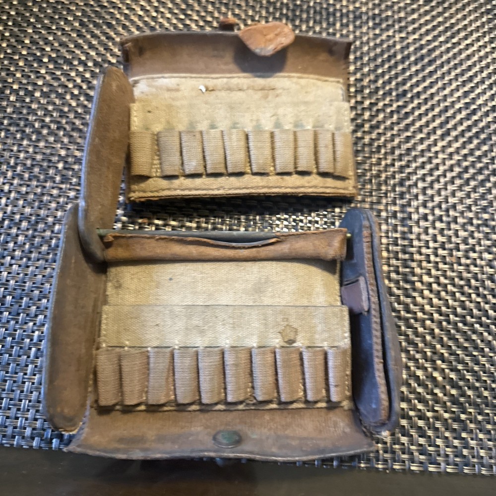 Antique Brown Cartridge Box