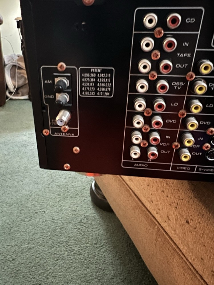 MARANTZ SR 780 Five Channel Surround Receiver-NOT WORKING VOLUME DIAL ISSUES