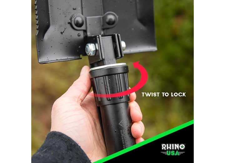 Rhino USA RNO-ETOOL Folding Survival Shovel