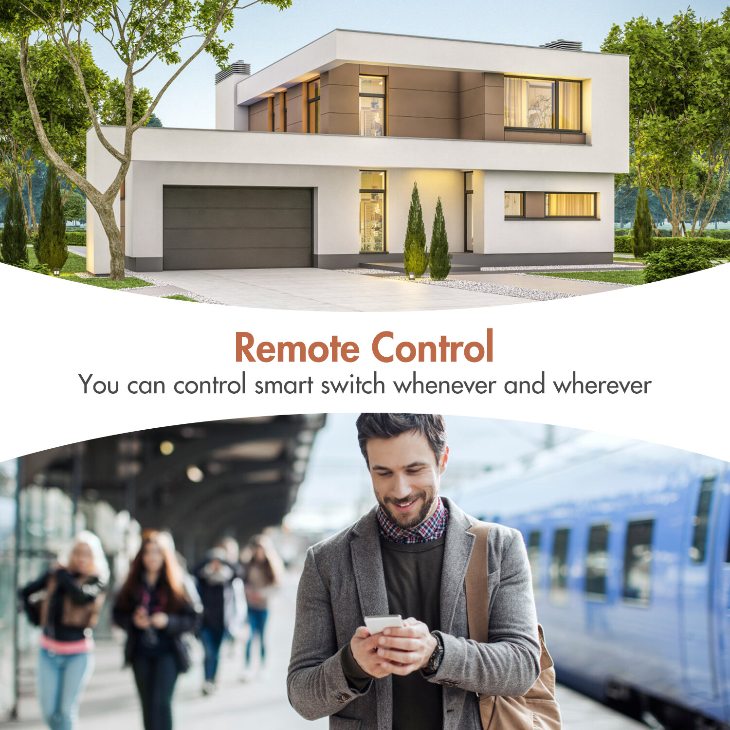 3 Pack Smart WIFI Switch Light Wall Works with Amazon Alexa Home, Smart life APP