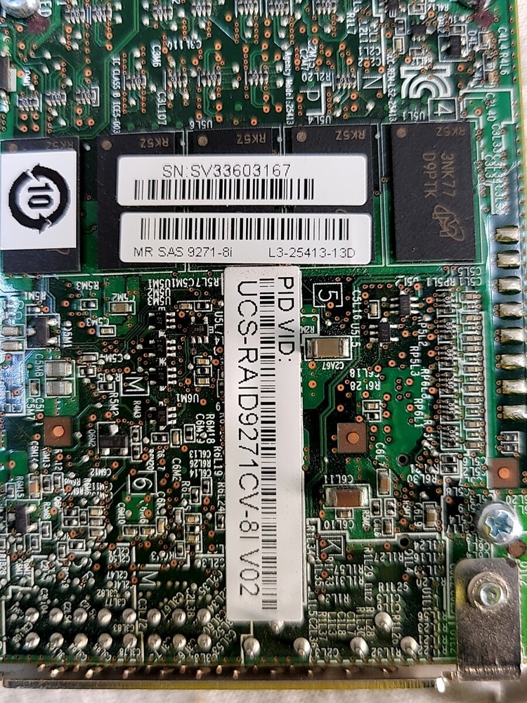 CISCO MR SAS 9271-8i ucs-raid9271cv-8i v02 Low-Profile RAID Controller