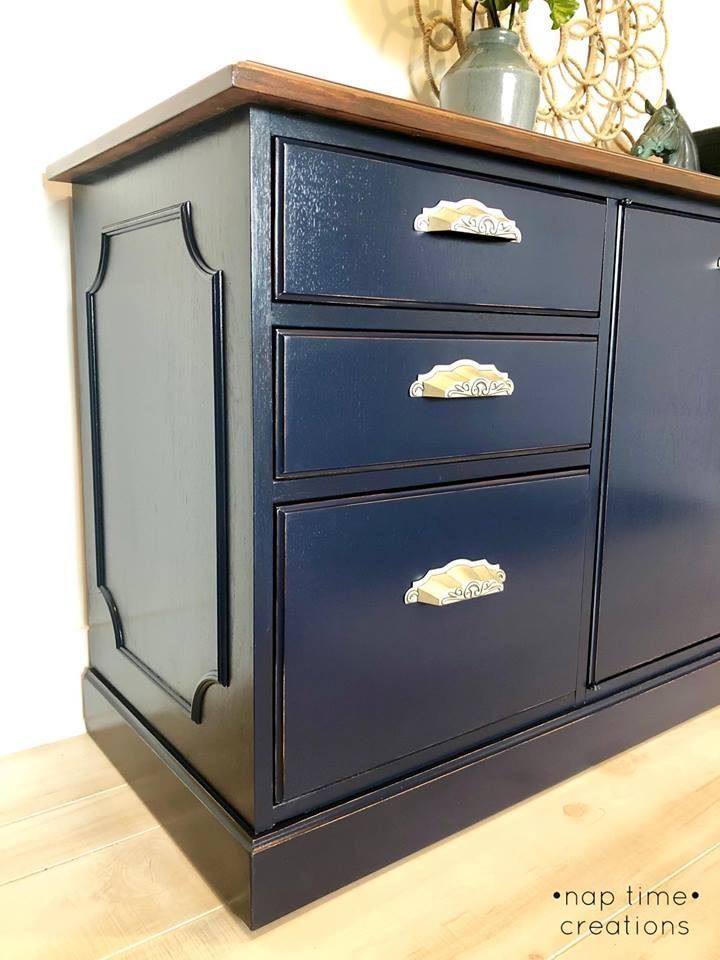 4" Augustine Cup Pull Silver Hammered