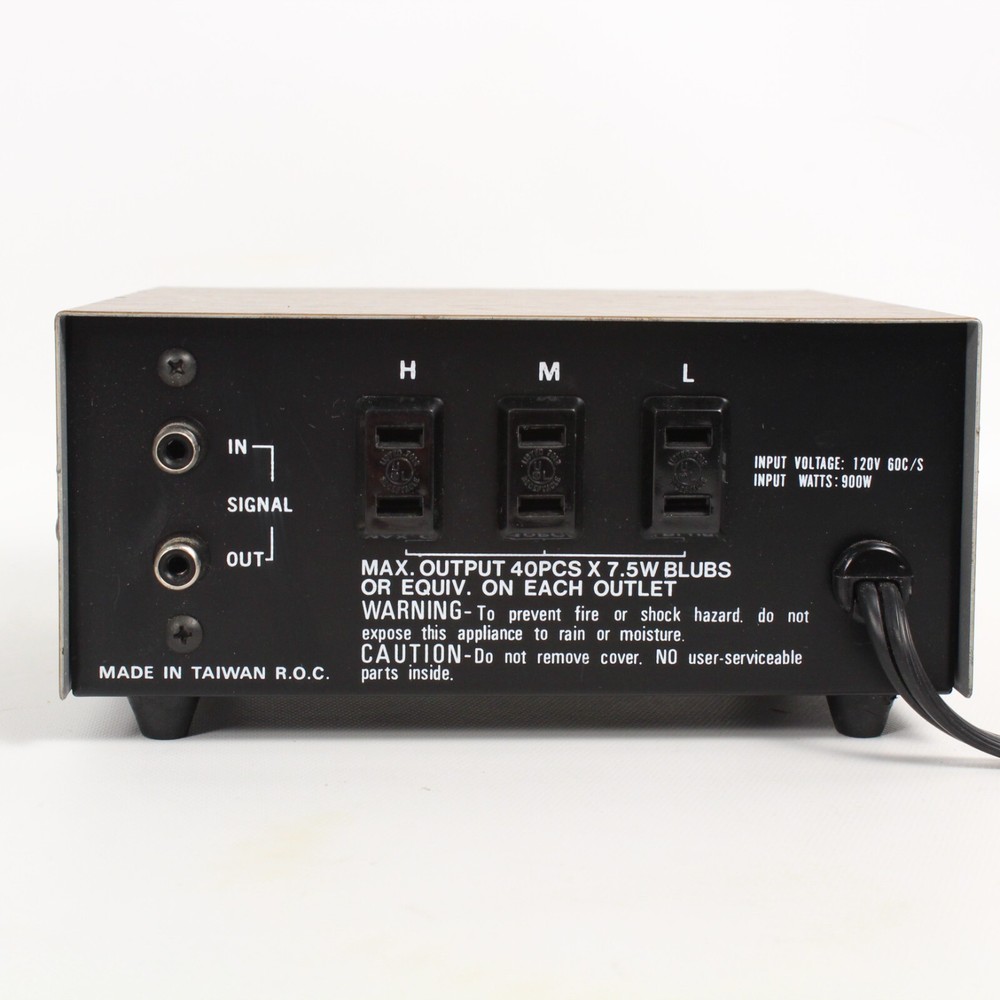 MODULONICS D-LITE 100 LIGHT & AMP CONTROLLER CHRISTMAS LIGHTS, DISCO