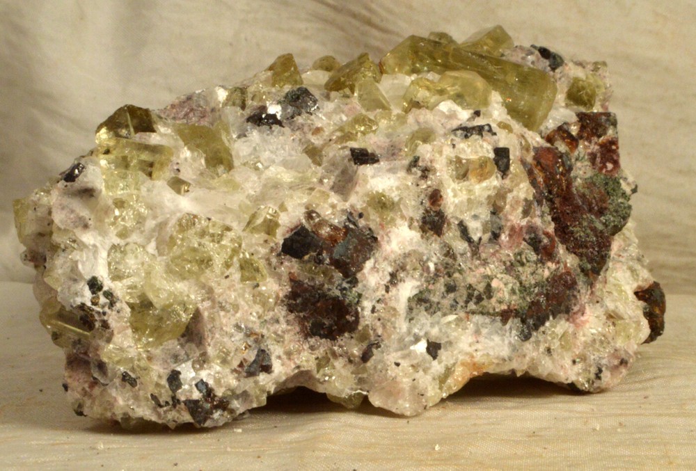 #5590 Apatite-Durango, Mexico-Gem Quality-Loaded with Gemmy Crystals