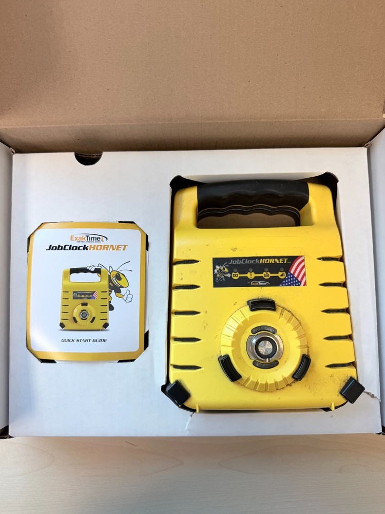 ExakTime Hornet JobClock – Construction Time Clock System