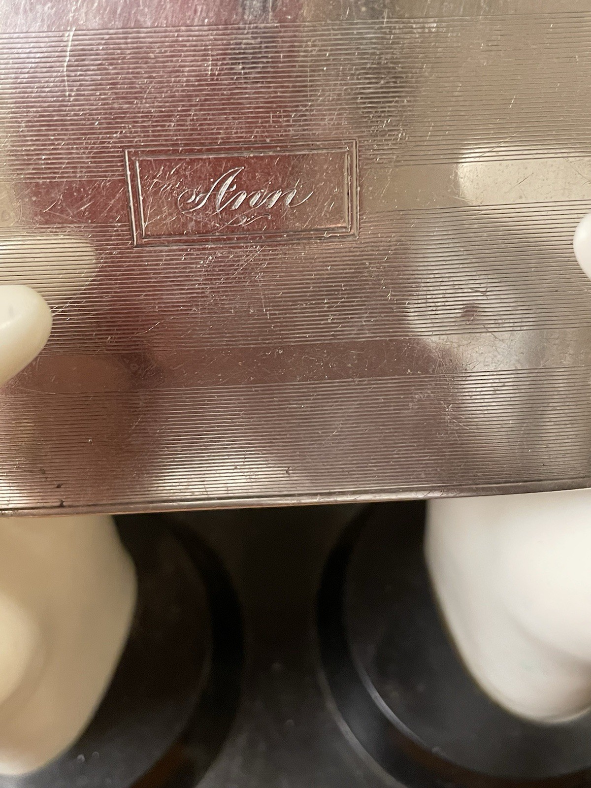 R Blackinton Co Cigarette Case Sterling Silver Vintage