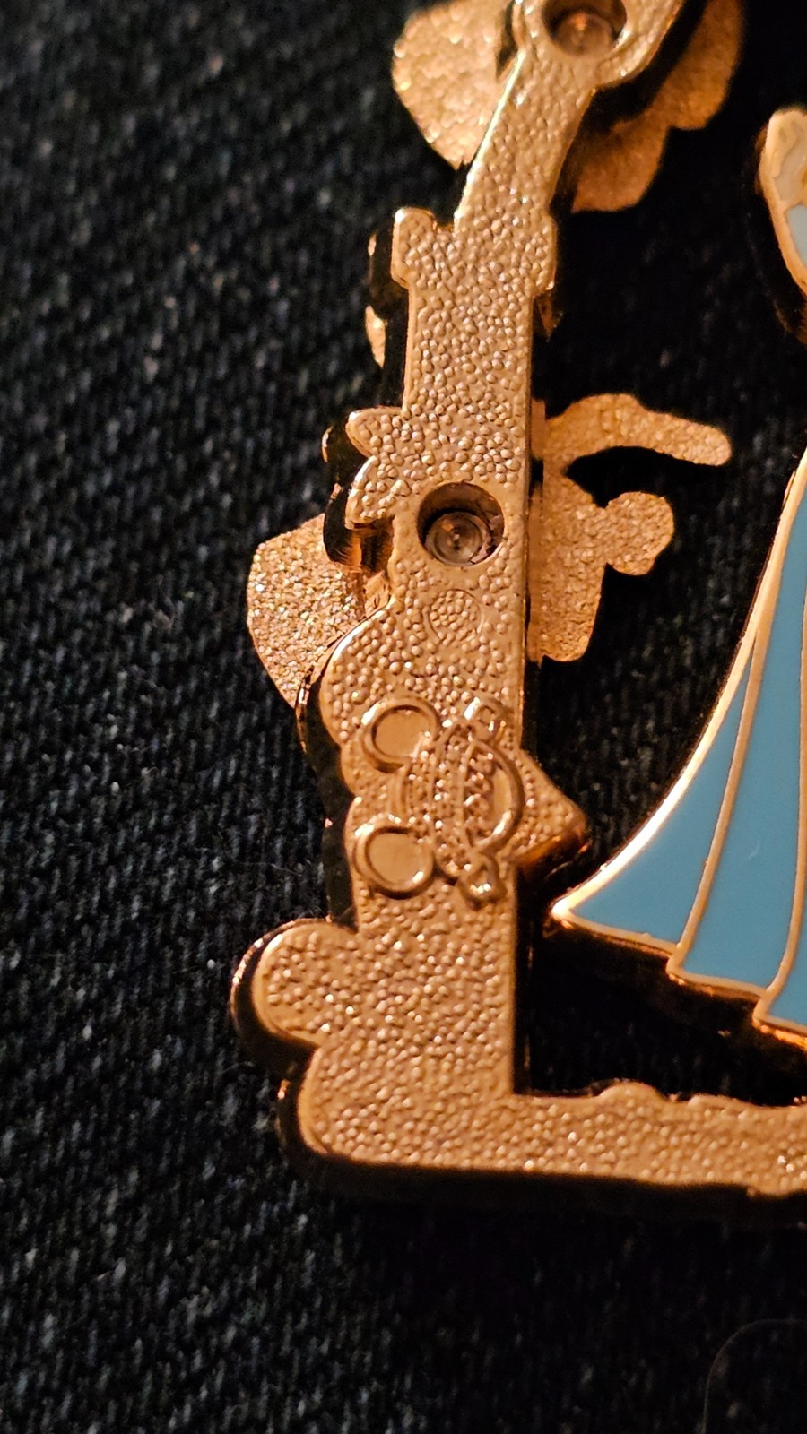 Disney Sleeping Beauty Aurora Double Sided Pin Pink or Blue 2006 Rare