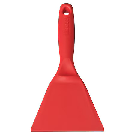 Remco 69624 Large Hand Scraper, Red, 4X9-3/4 In.