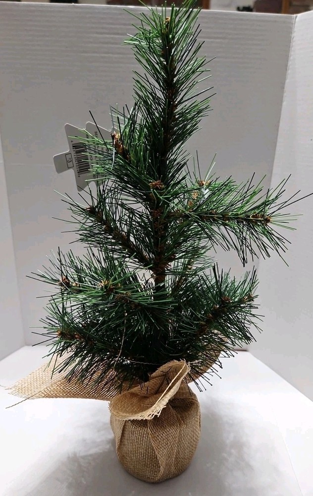 Tabletop Artificial Rustic 13 Inch Christmas Tree Holiday Decor