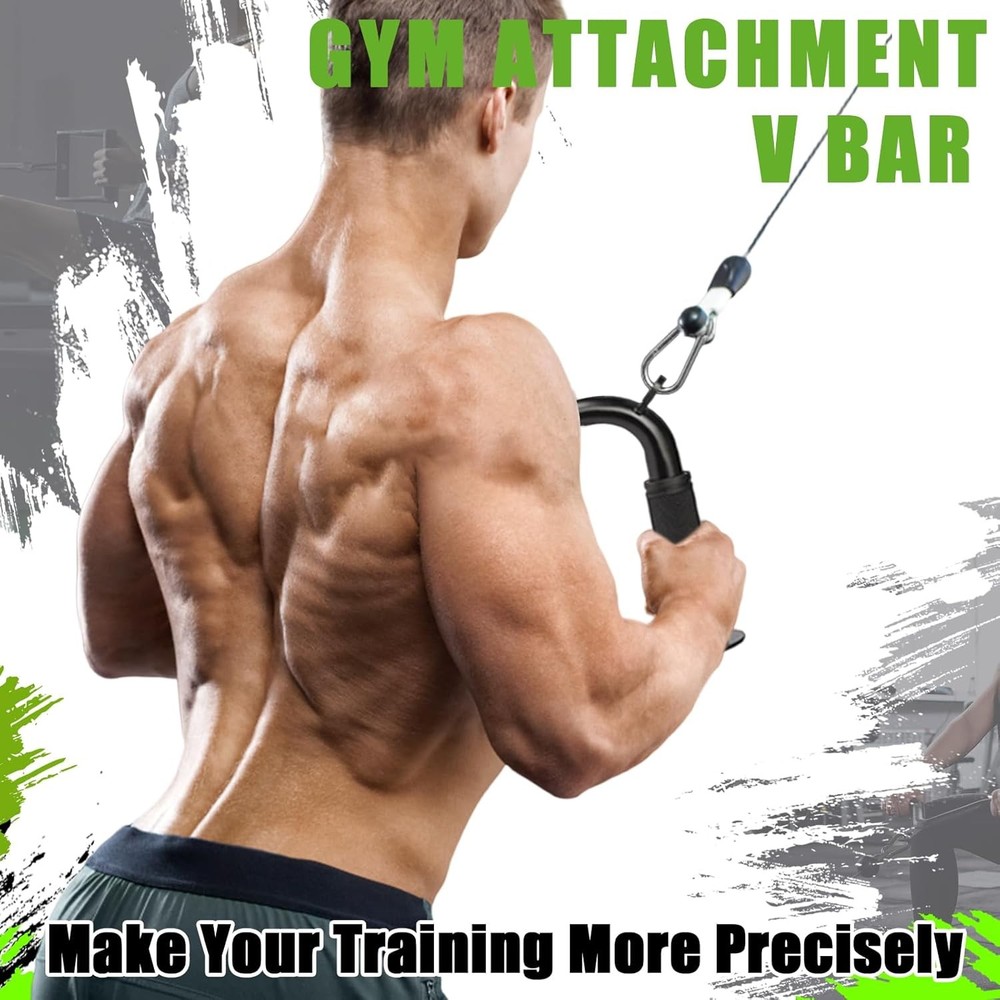 Tricep Pull Down Attachment,Bigger V Bar Attachment LAT Pulldown Attachments ...