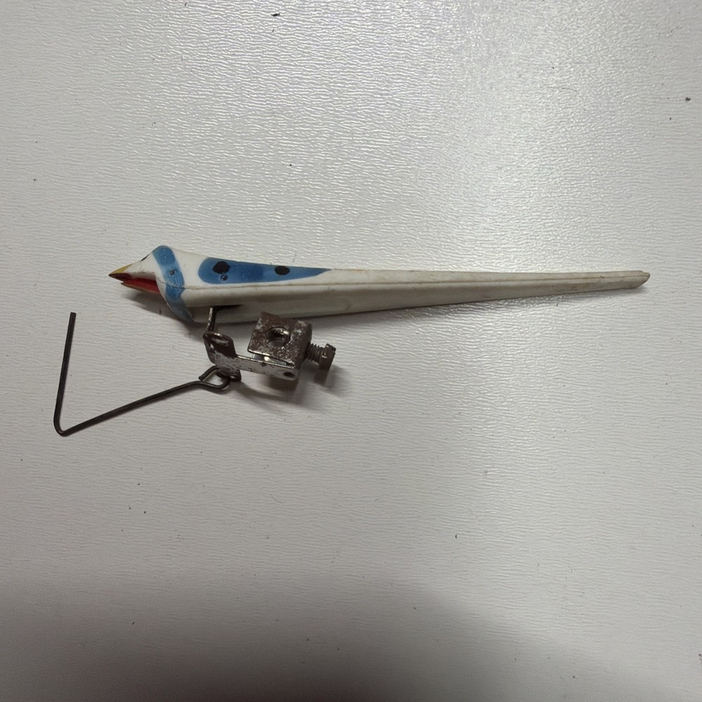 Vintage Germany Cuckoo Clock part Plastic Bird