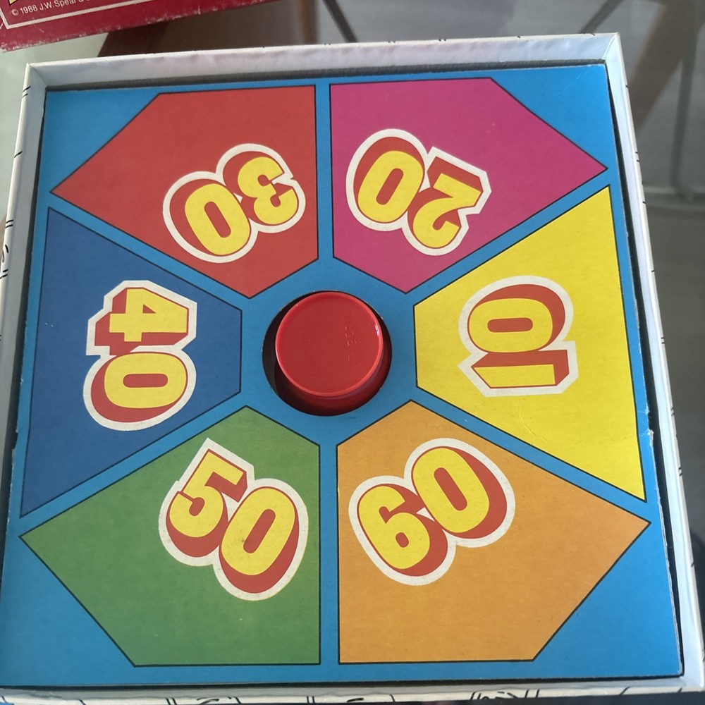 Vintage board game TIDDLY WINKS