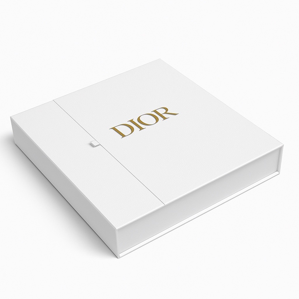 Authentic Dior Giant Presentation Gift Box White Magnetic Close 23.5” x 20” x 3”