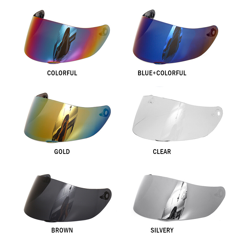 Motorcycle Wind Lens Visor Full Face Replacement for Moto E8H7