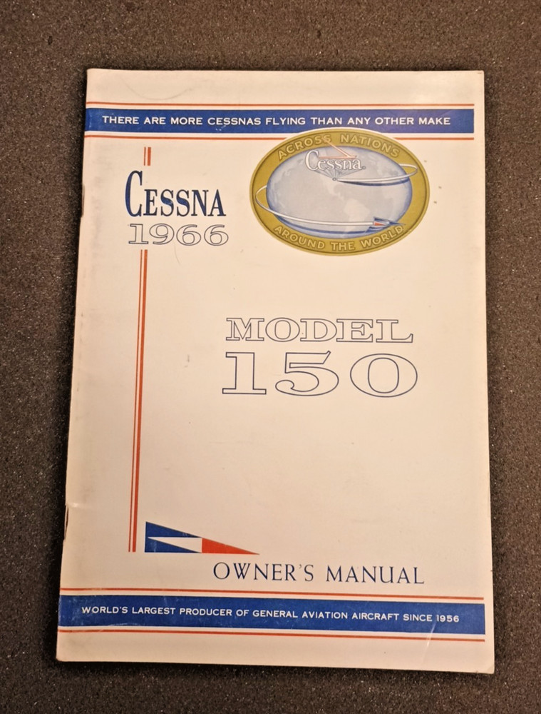 1966 Cessna Model 150 Owner's Manual