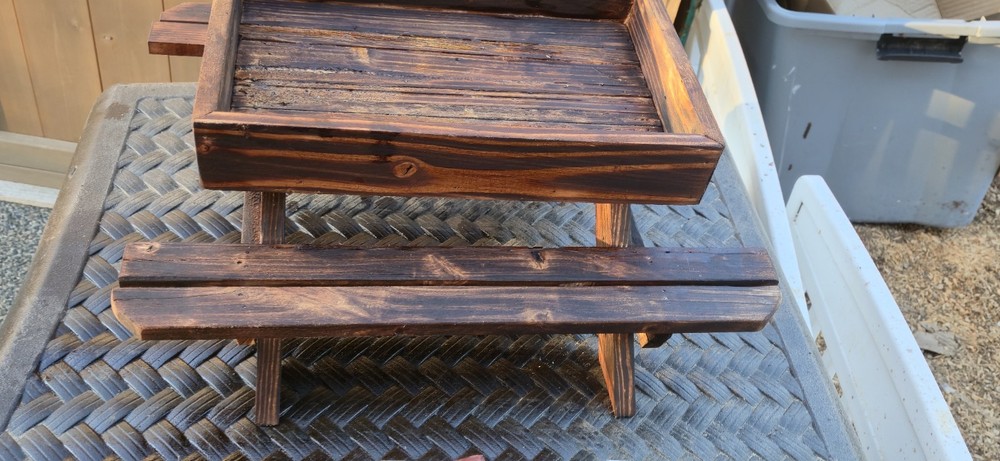 Mini Picnic Table, Chicnic Table, Decor Table, Doll Table, Multipurpose Table.