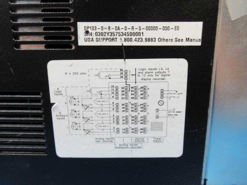 Honeywell DPR100C Chart Recorder
