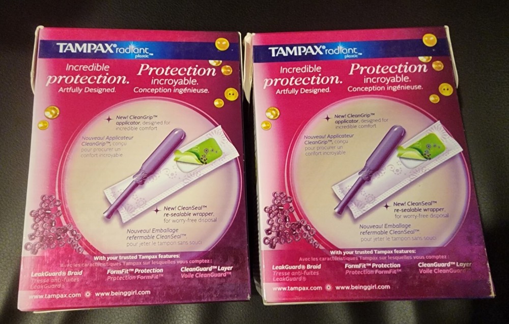 Tampax Radiant Tampons Super 16ea/2pack