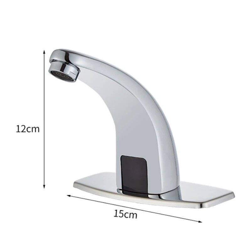 Smart Automatic Infrared Sensor Faucets Touchless Bathroom Basin Sink Faucet