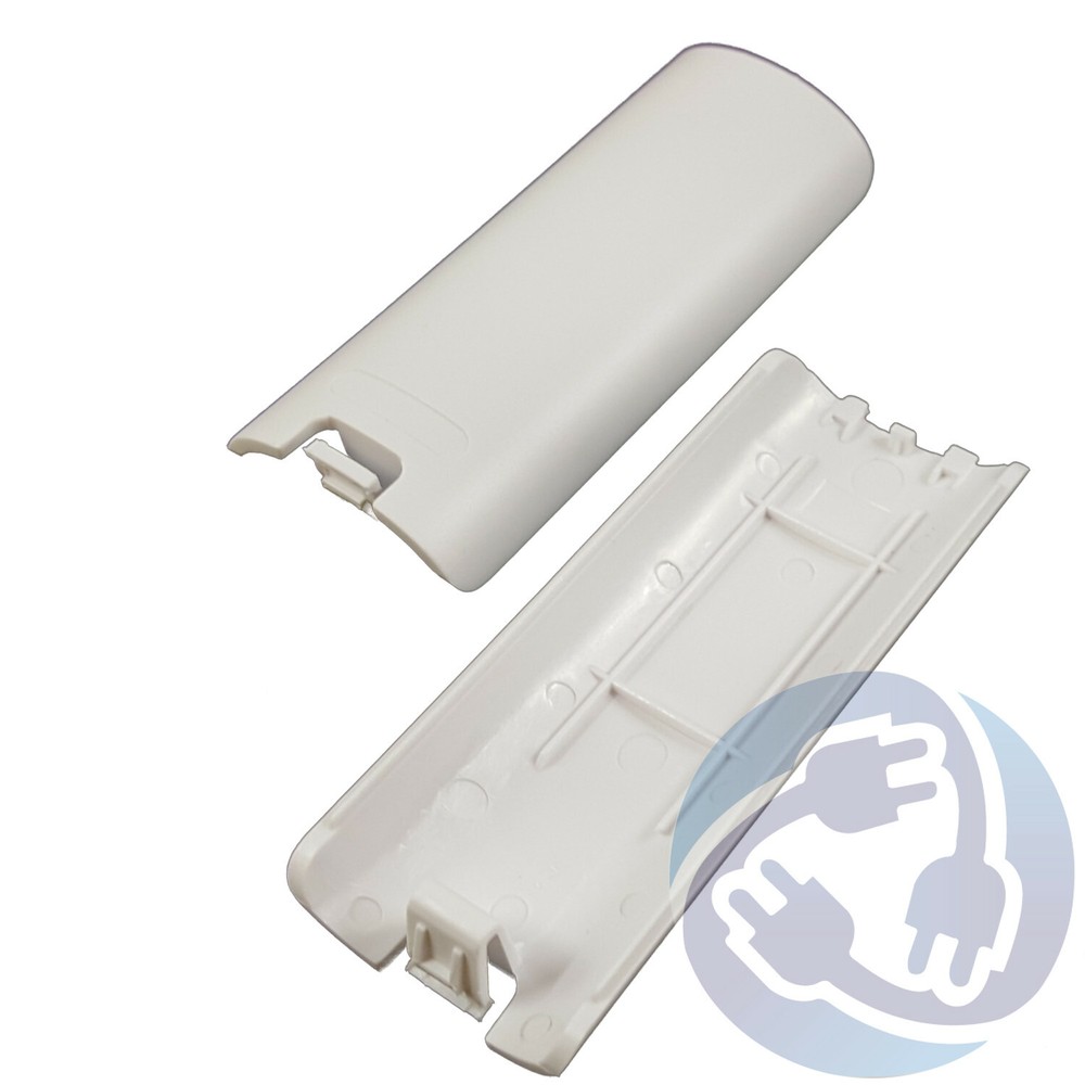 LOT 20 Replacement Battery Cover Shell Case Clip for Wii Remote Controller White