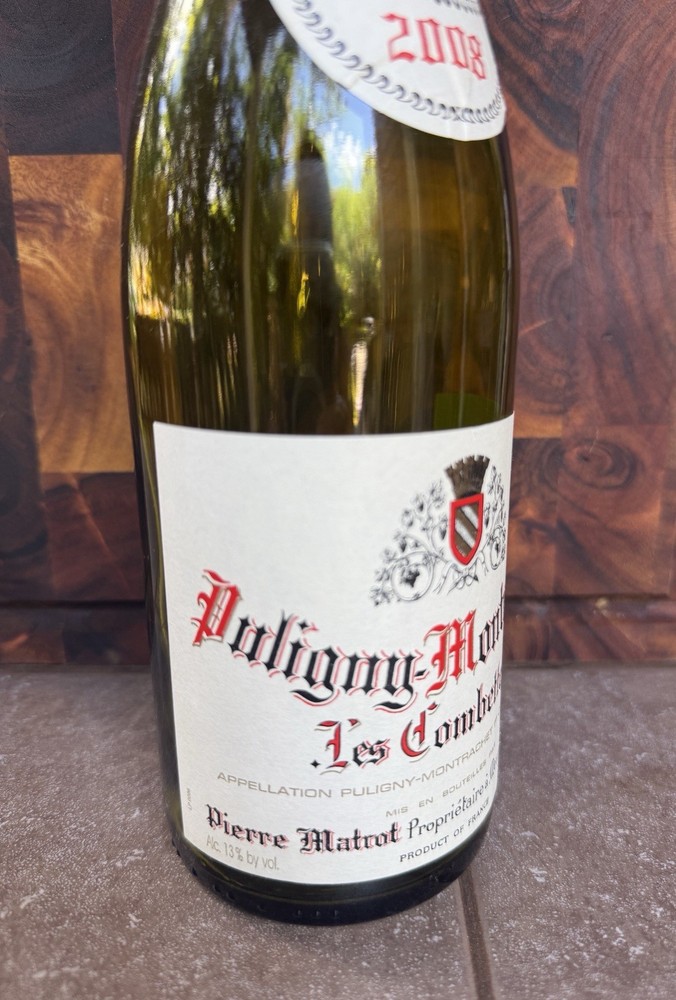 2008 Puligny Montrachet Les Combettes Empty Bottle