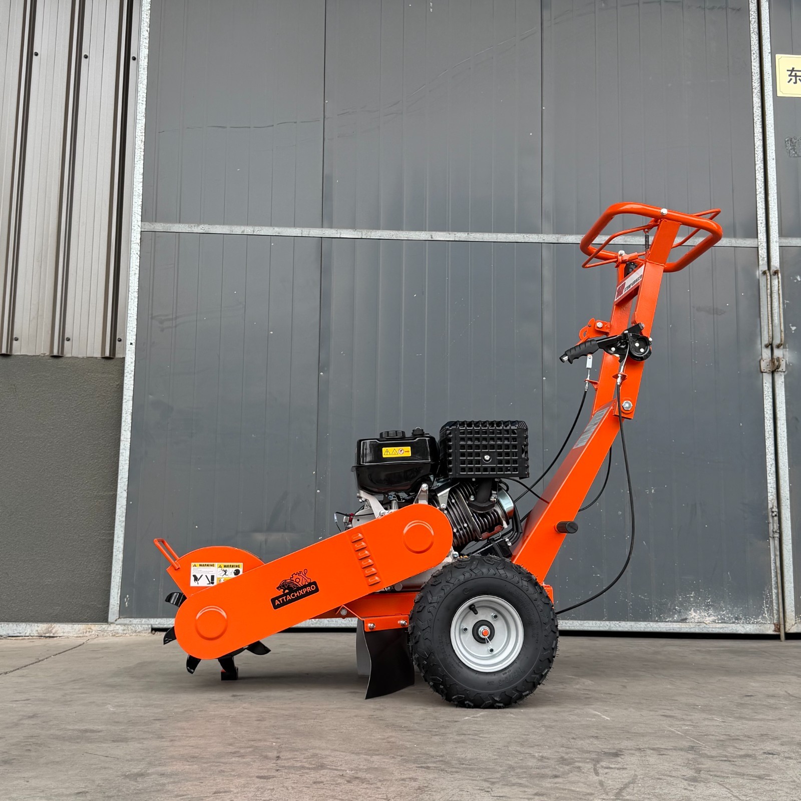 15HP Stump Grinder 420cc 15'' Cutting Height 10'' Cutting Depth Stump Grinder