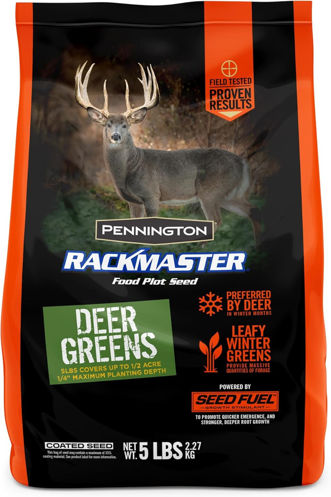 Rackmaster Deer Greens Food Plot Seed 5 Lb