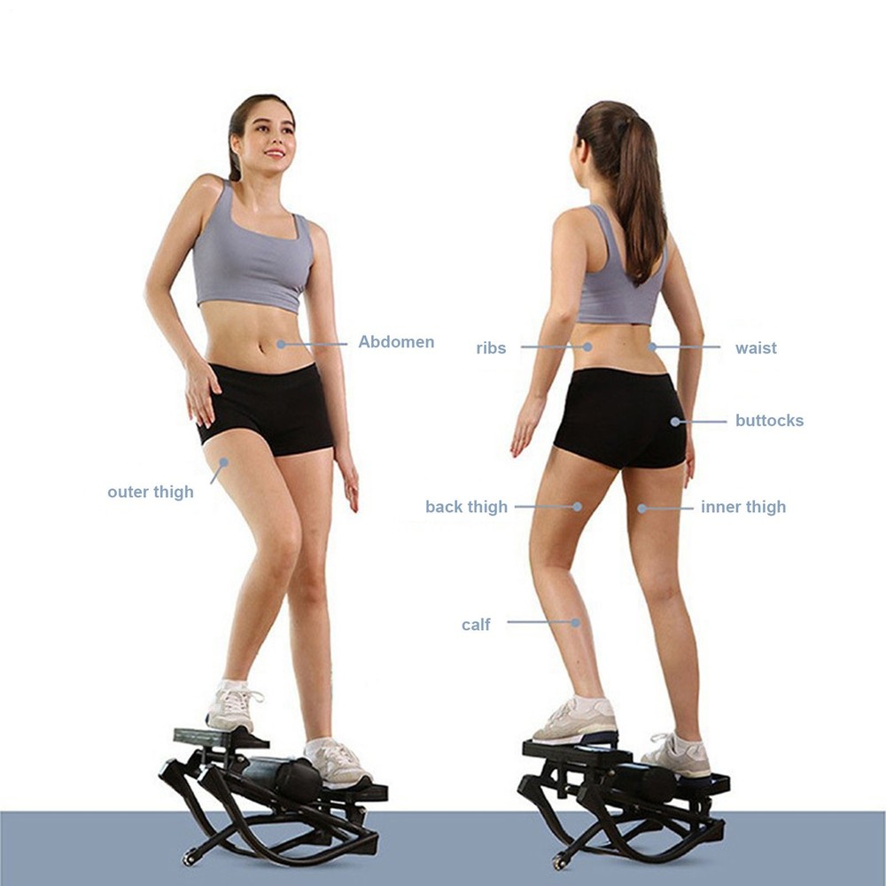 Steppers for Exercise, Rocking Stepper with Exercise Equipment for Home Workouts