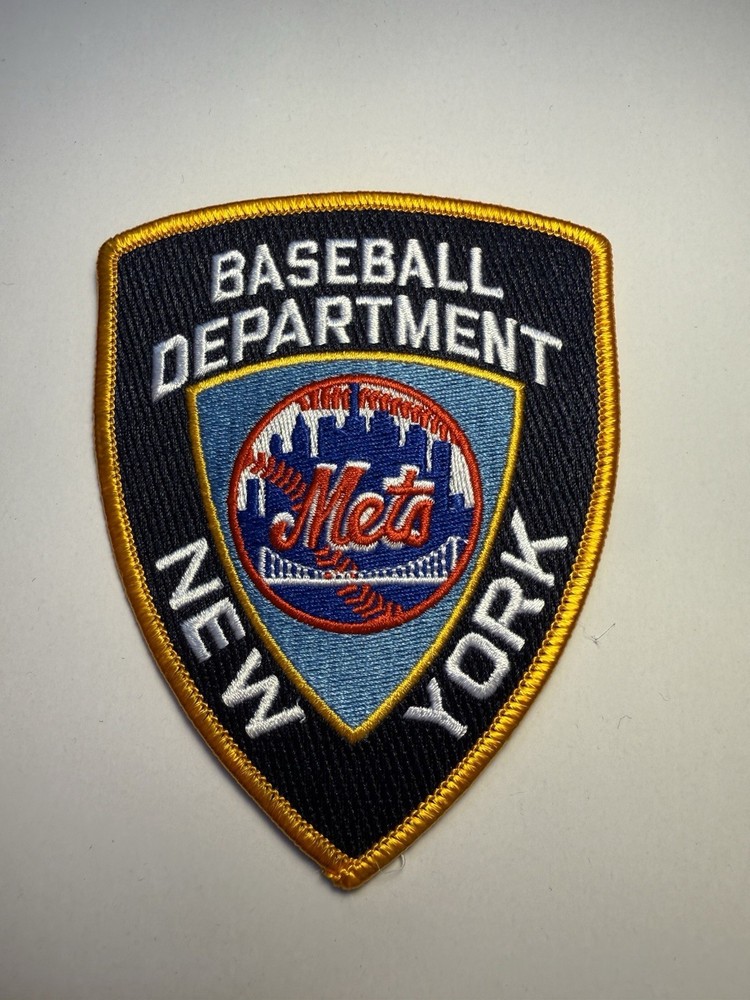 NYPD Mets baseball Patch