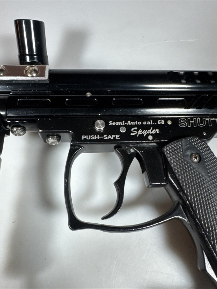 Kingman Spyder Shutter Paintball Gun Java Edition .68 Cal Kit In Box