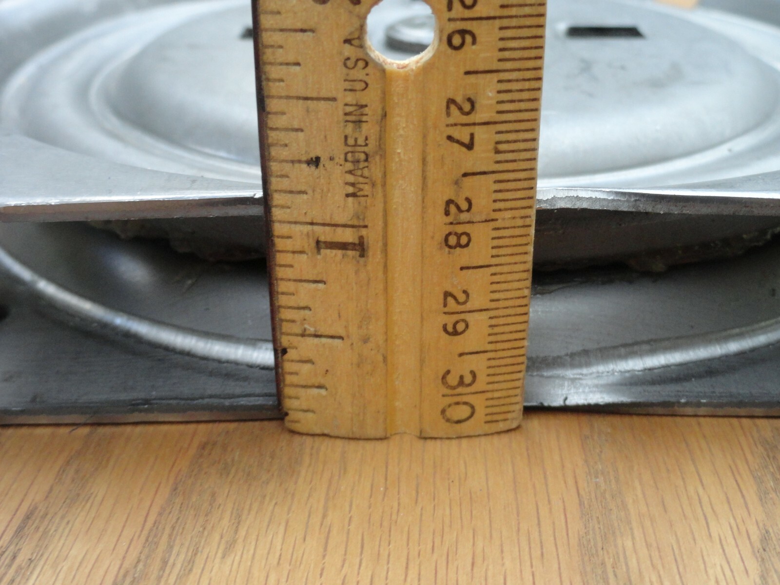 Heavy Duty Bar Stool Swivel Plate 6.75" For Stools with Backs