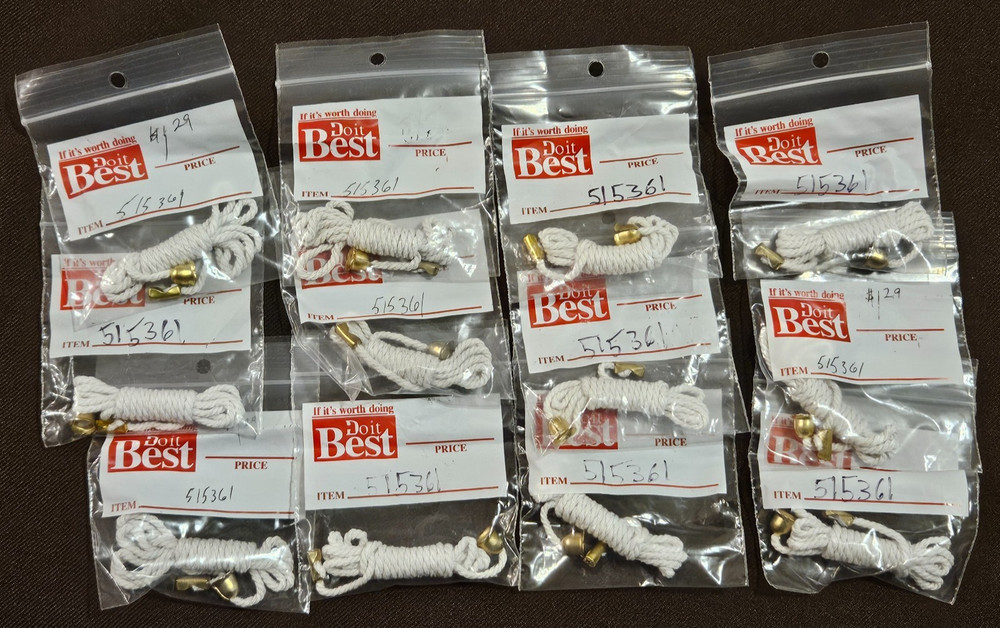 Lot of 26 - Pull Strings for Pull Chain Switch, Fan, or Light Switch