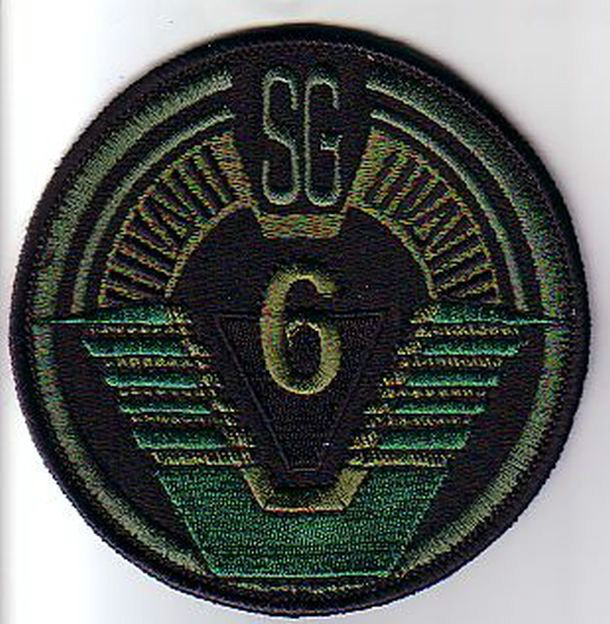 STARGATE SG-6 OLIVE DRAB PATCH - SG6od
