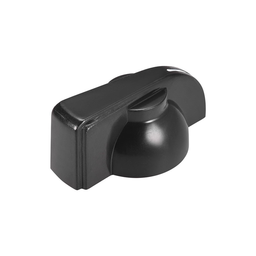 5pcs 6mm Potentiometer Control Knobs For Guitar Acrylic Volume Tone Knob Black