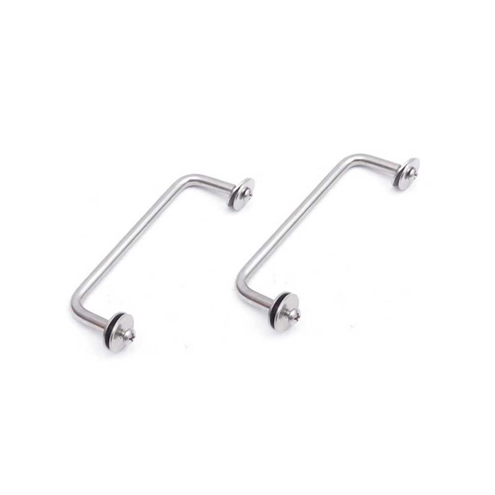 Handle Buttplate Handle Rail Sidemount Scuba Diving Buttplate Handle Hook Silver