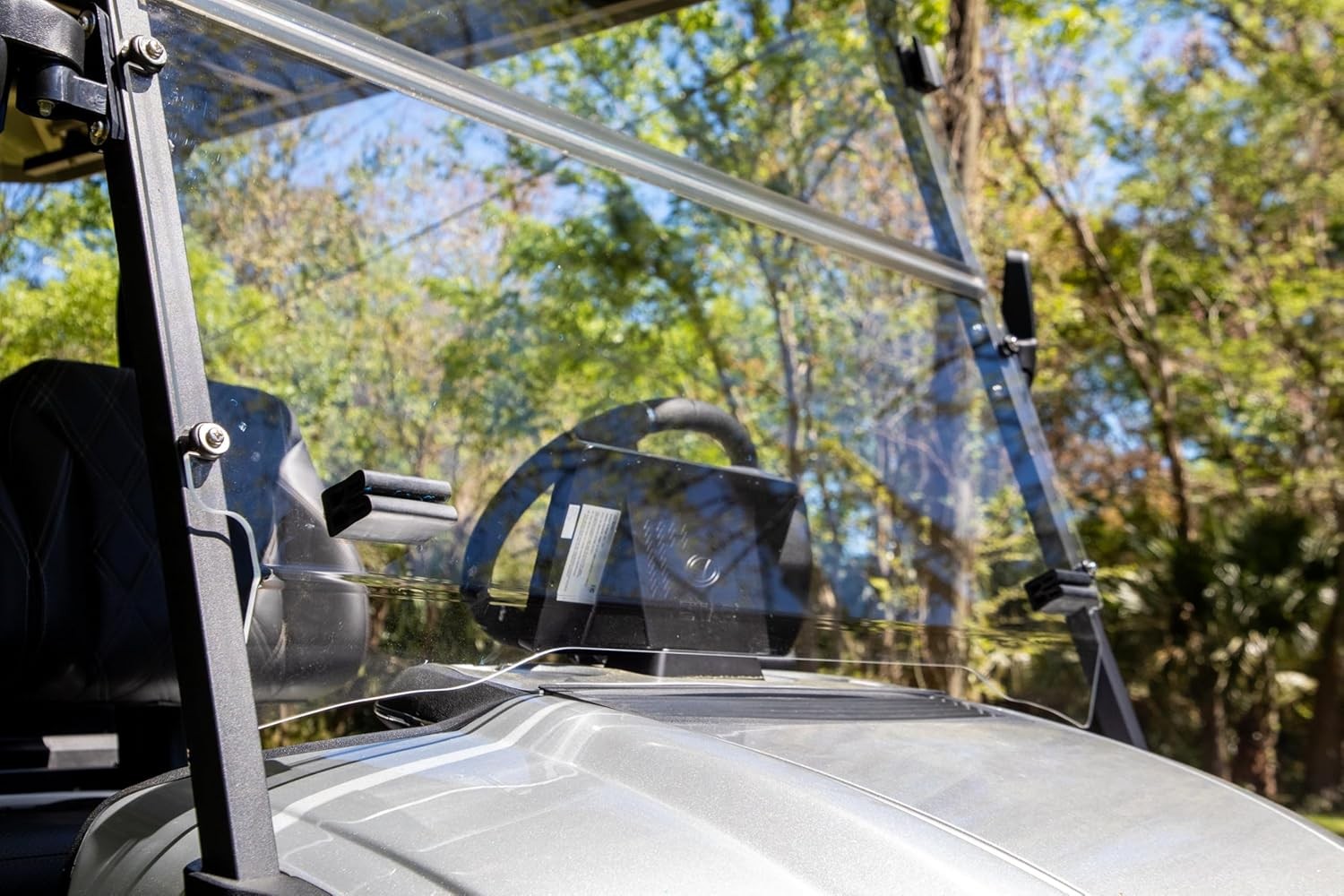 RedDot 1/4" Folding Golf Cart Windshield for STAR EV Sirius - Tinted