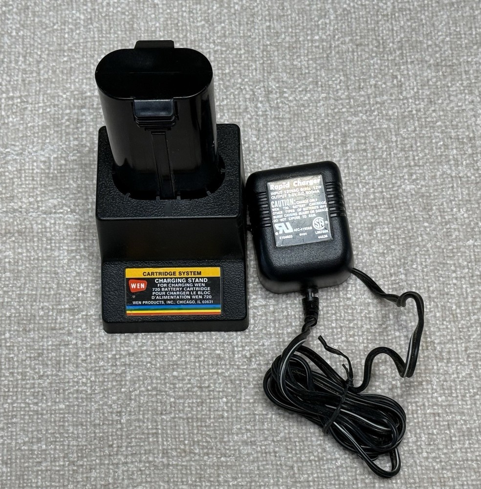 WEN Vintage 7.2 Volt Cordless Power Tools Interchangeable Cartridge System