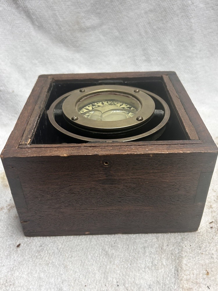1920s Antique Nautical Compass