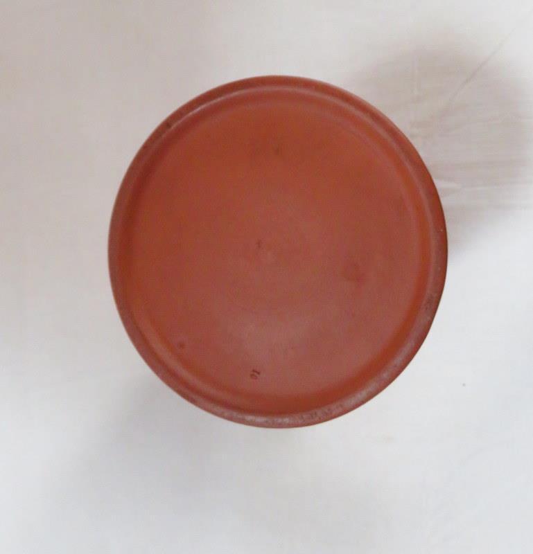 Prattware Earthenware Hand Painted Pitcher 9" Tall