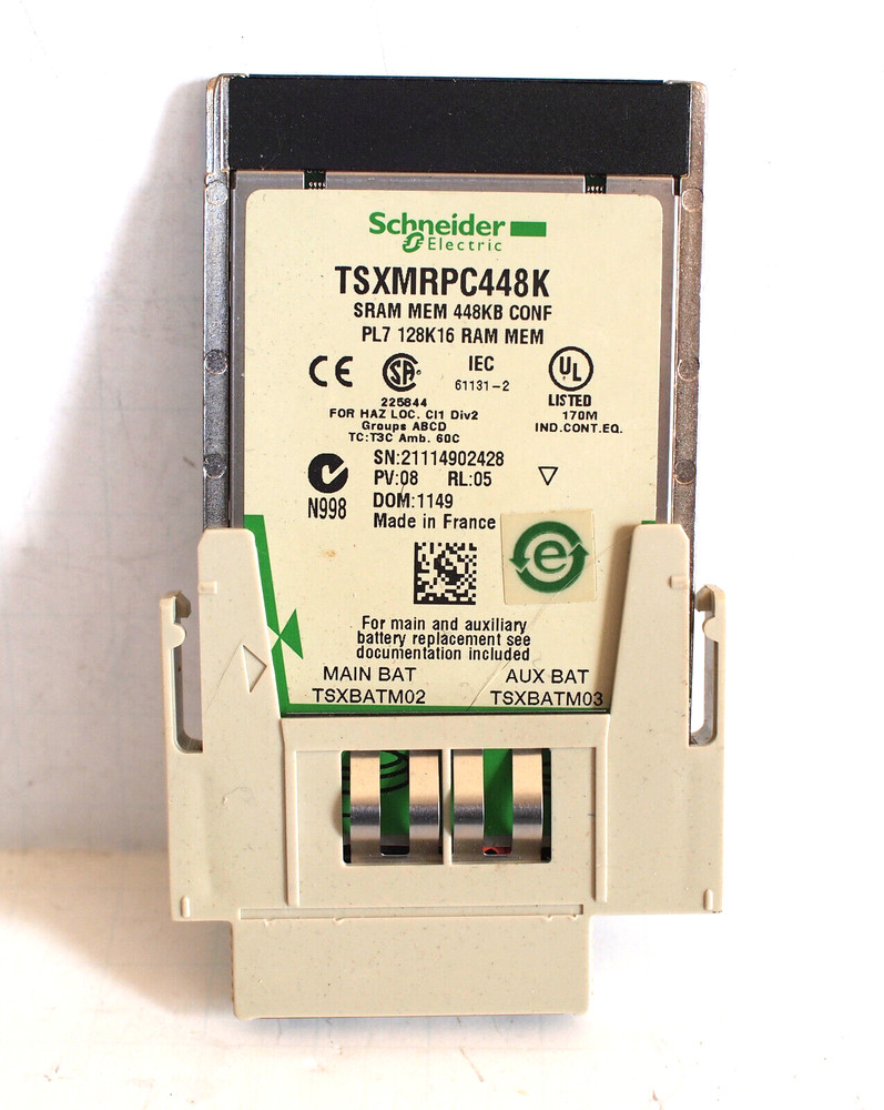 SCHNEIDER TSXMRPC448K MEMORY CARD AND HOLDER