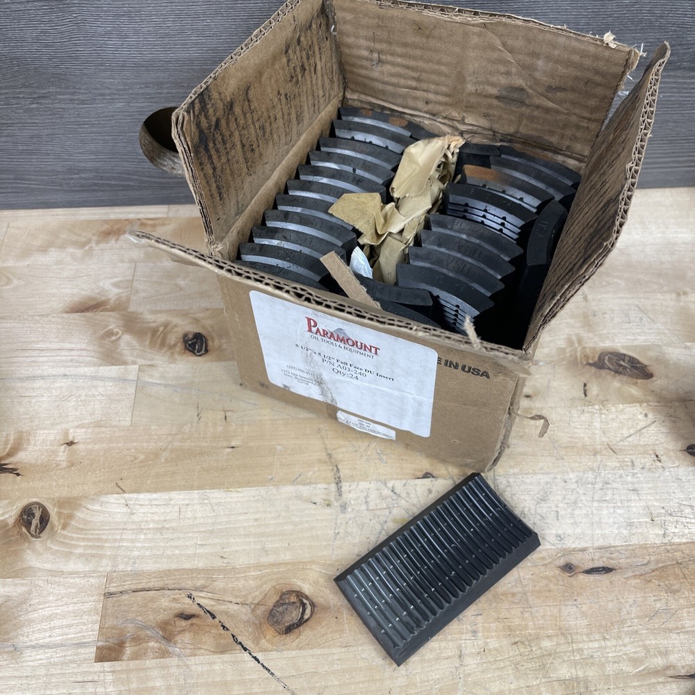 24 Pack Paramount Oil Tools Full Face DU Slip Inserts A03-240 New