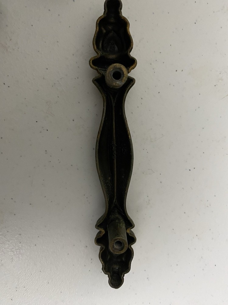 Antique Drawer Pull PBI 9305 Brass 3" Bore Lot
