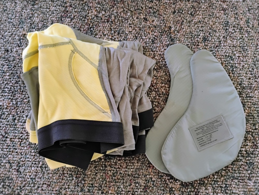 BODY ARMOR BLAST PROTECTIVE UNDERGARMENT BALLISTIC TRUNKS; NEW; SMALL