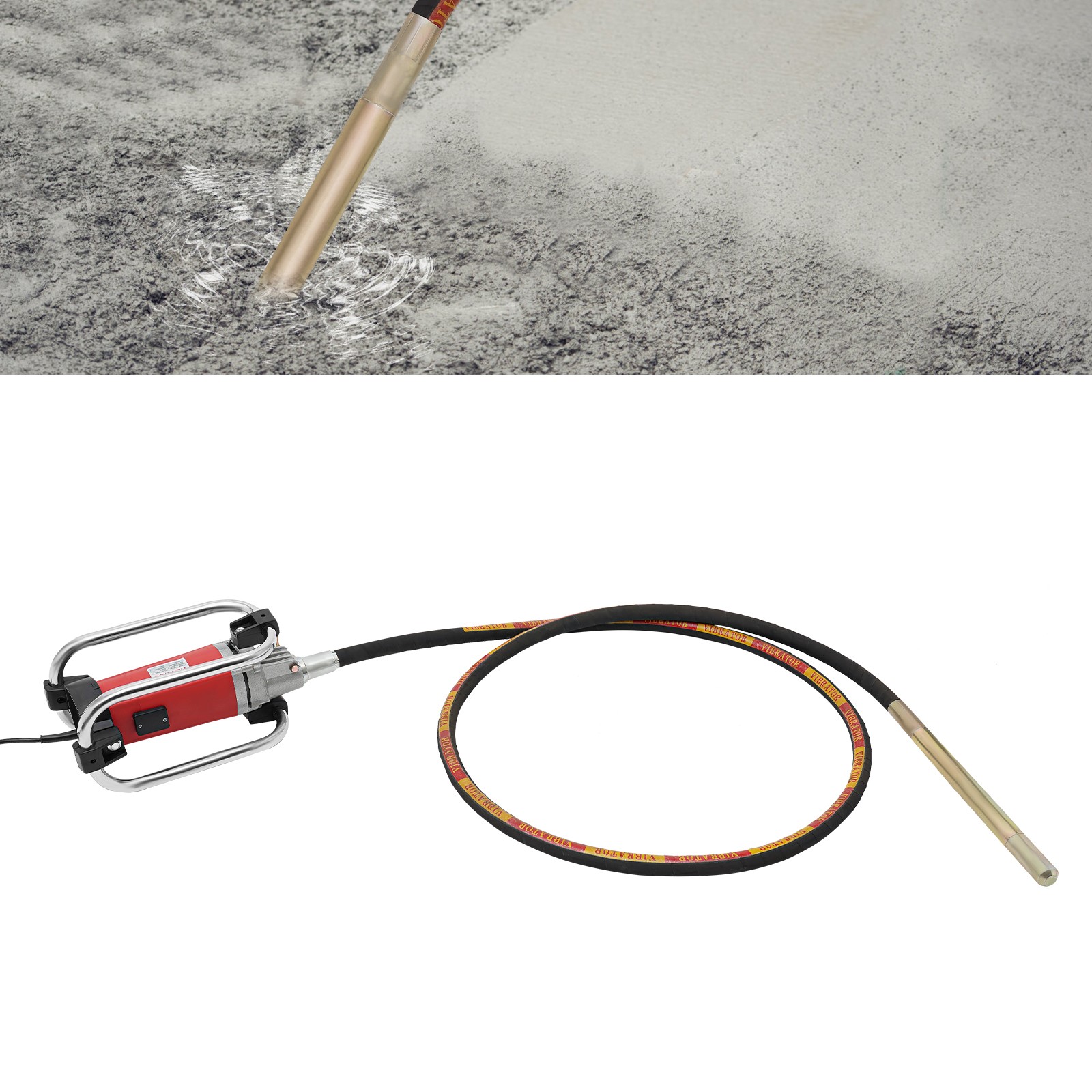 Concrete Vibrator Concrete Vibrating Hand Held Electric Concrete Vibrating Tool