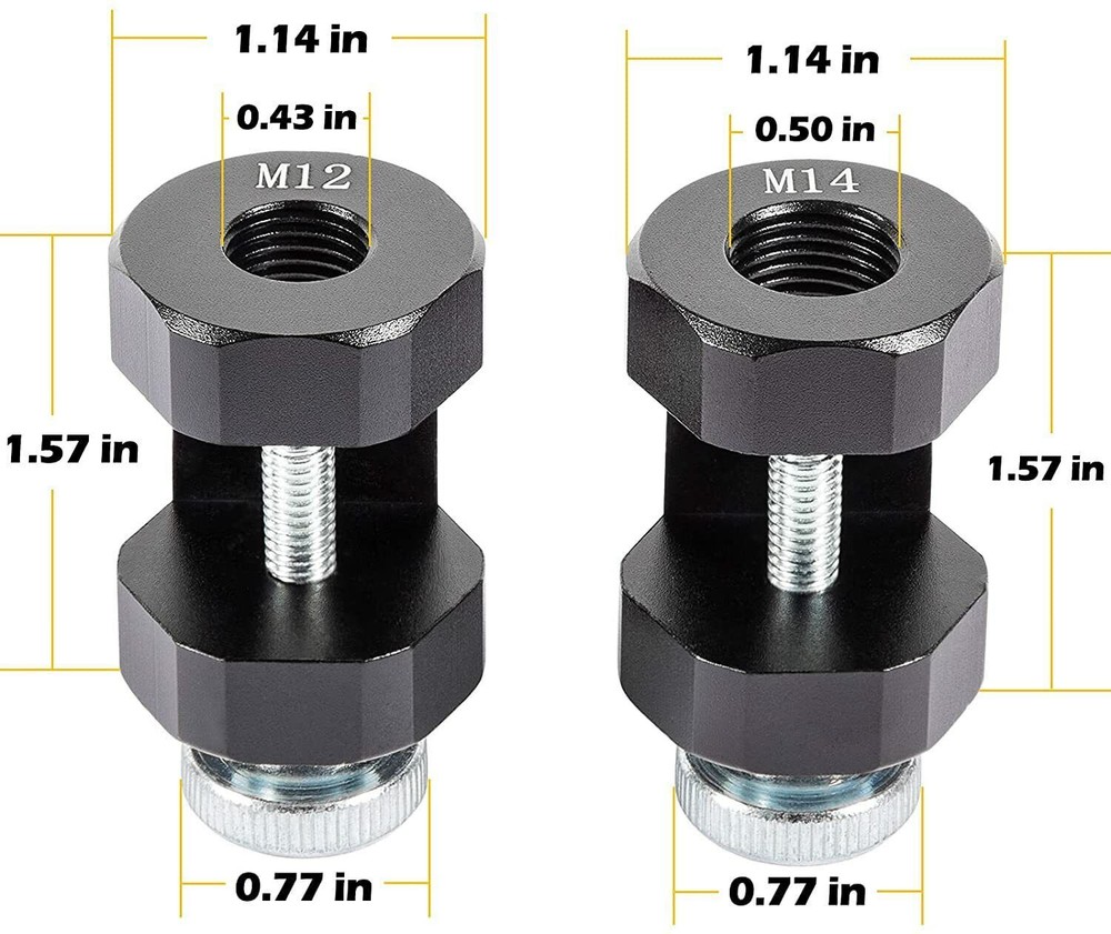 12mm &14mm Engine Spark Plug Caliper Universal Precision Car Spark Plug Gap Tool