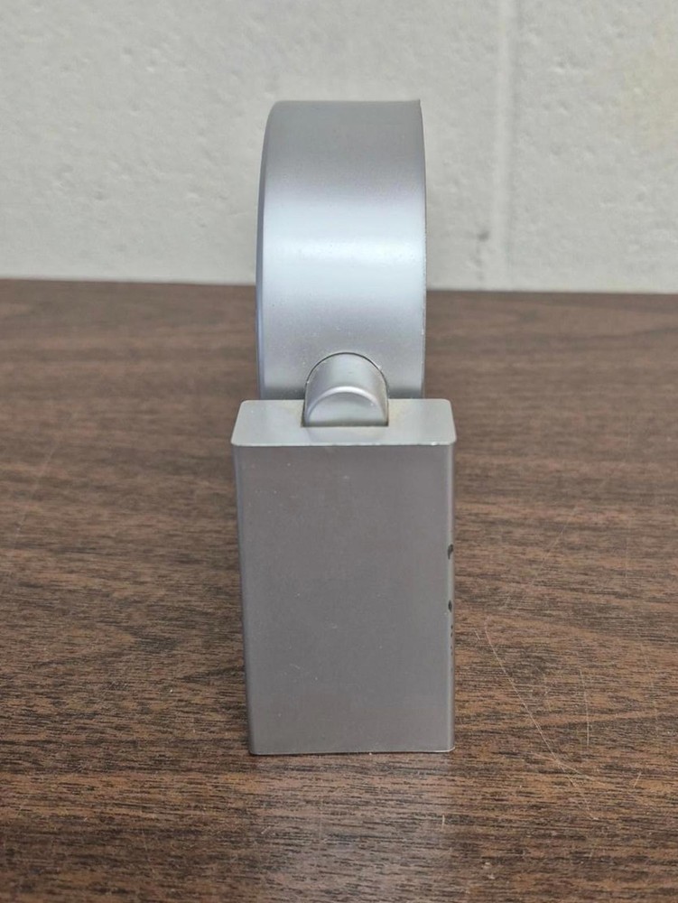 Sally Hansen Quartz Desk Clock - Vintage Silver Finish