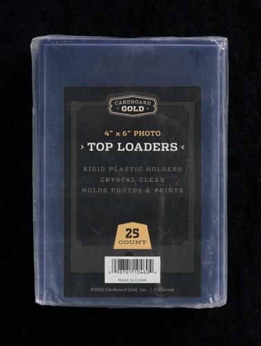 50 4x6 Ultra CBG Premium Pro Hard Rigid Toploaders Photo Topload Holders - New