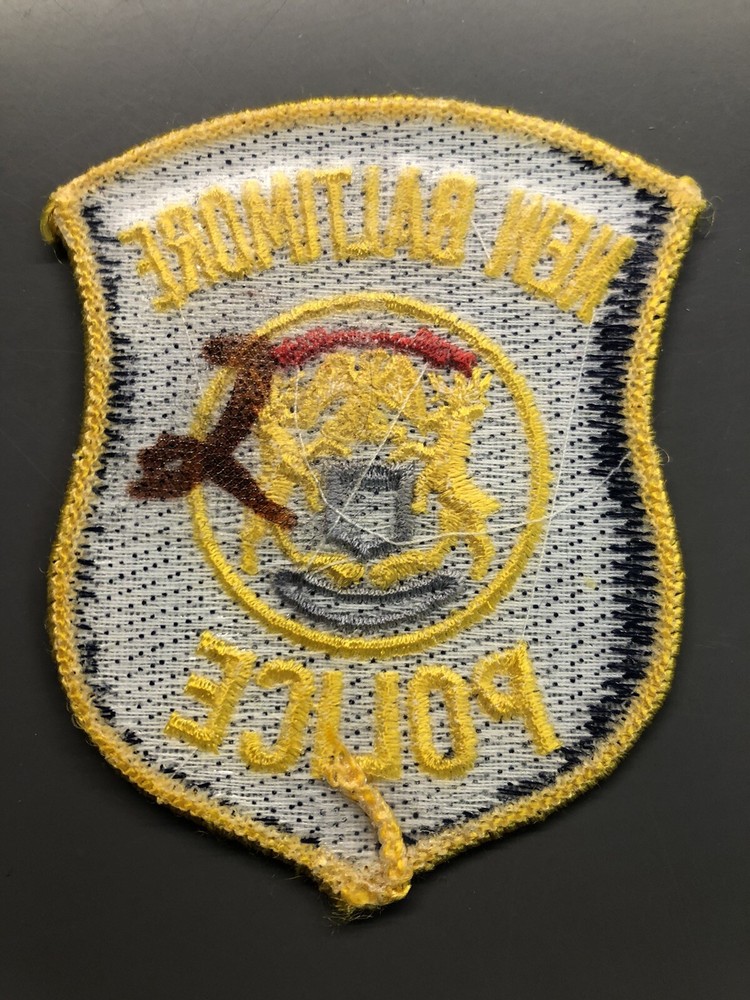 New Baltimore Michigan Police Patch ~ Approx 3.25”