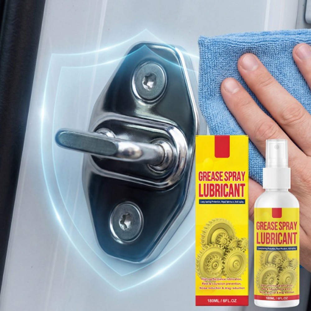 180ml Anti-Rust Lubricant Spray & Rust Remover, Rust Removal Lubricant Spray